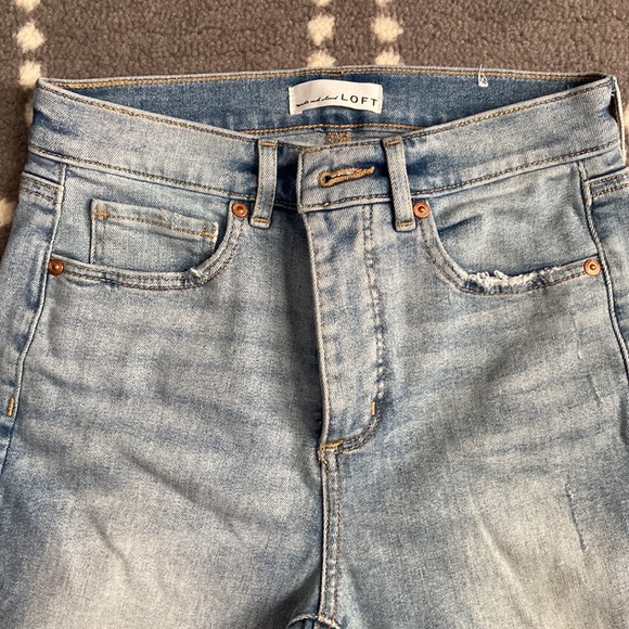 LOFT petite jeans size 2 - Picture 2 of 8